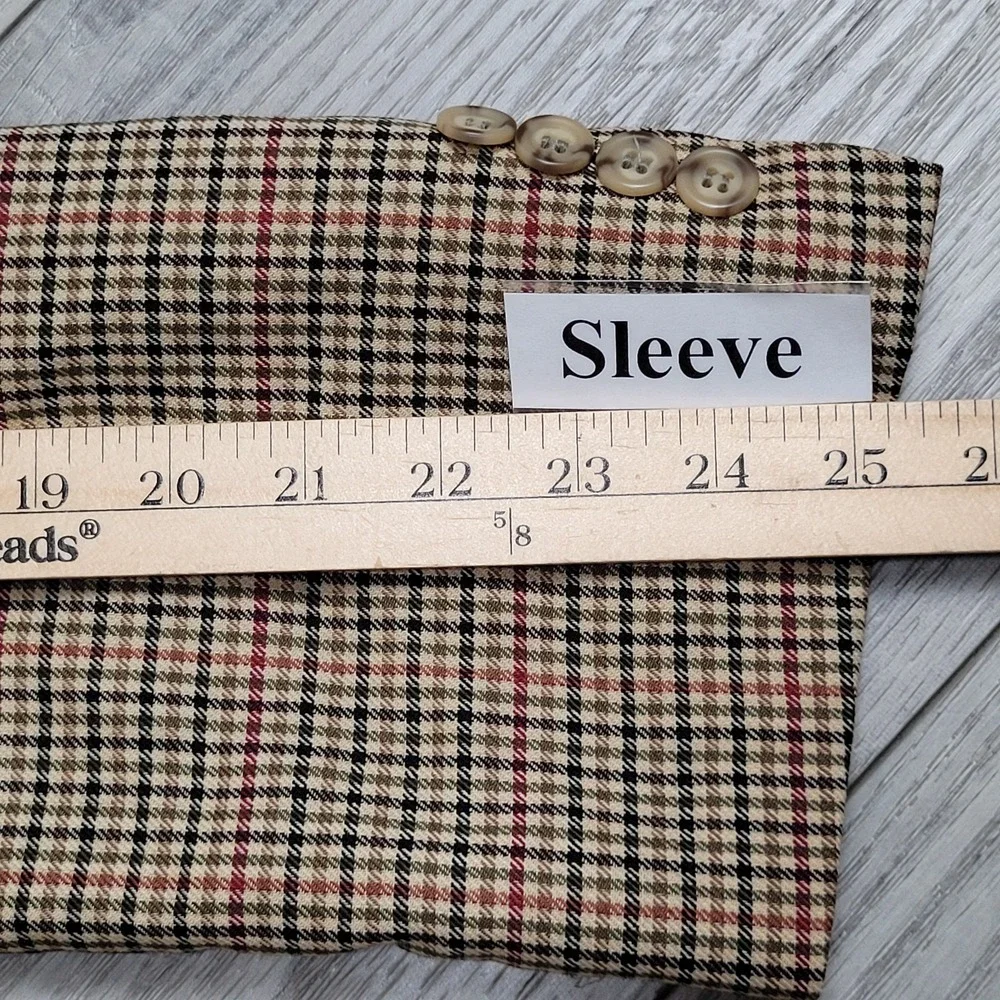 Vintage Ralph Ralph Lauren Sport Coat Mens 44 Tall Houndstooth Plaid Wool Canada